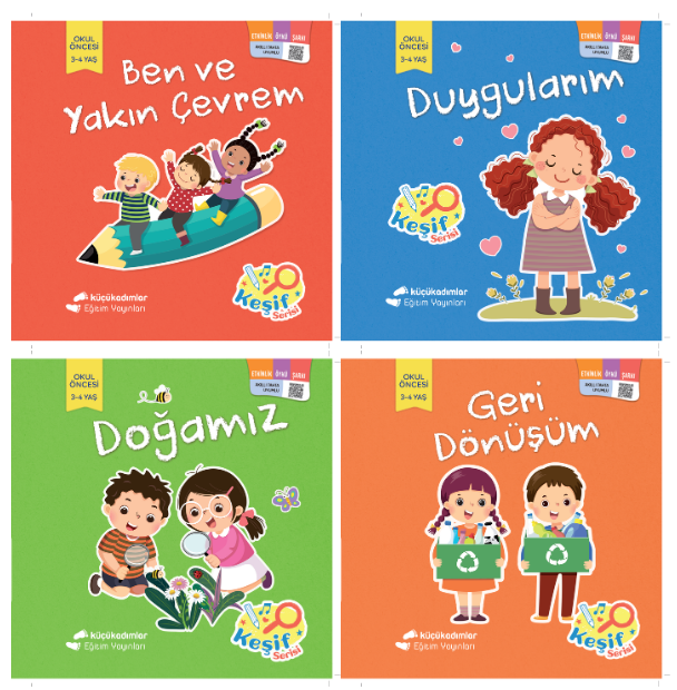 Küçükadımlar Keşif Serisi (3-4 Yaş)